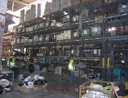 Компания "ЭКС": стеллажи паллетные на болтах