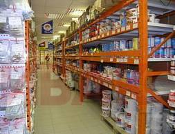 Компания "БасМаркет": стеллажи Cash&Carry, рулонные