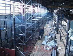 Компания "Равиал", г. Хабаровск, мезонин на зацепах